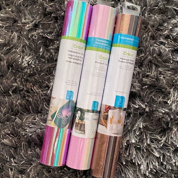 CRICUIT ✖️ BUNDLE - 3 Sampler Rolls, Variety Vinyl - Picture 2 of 8